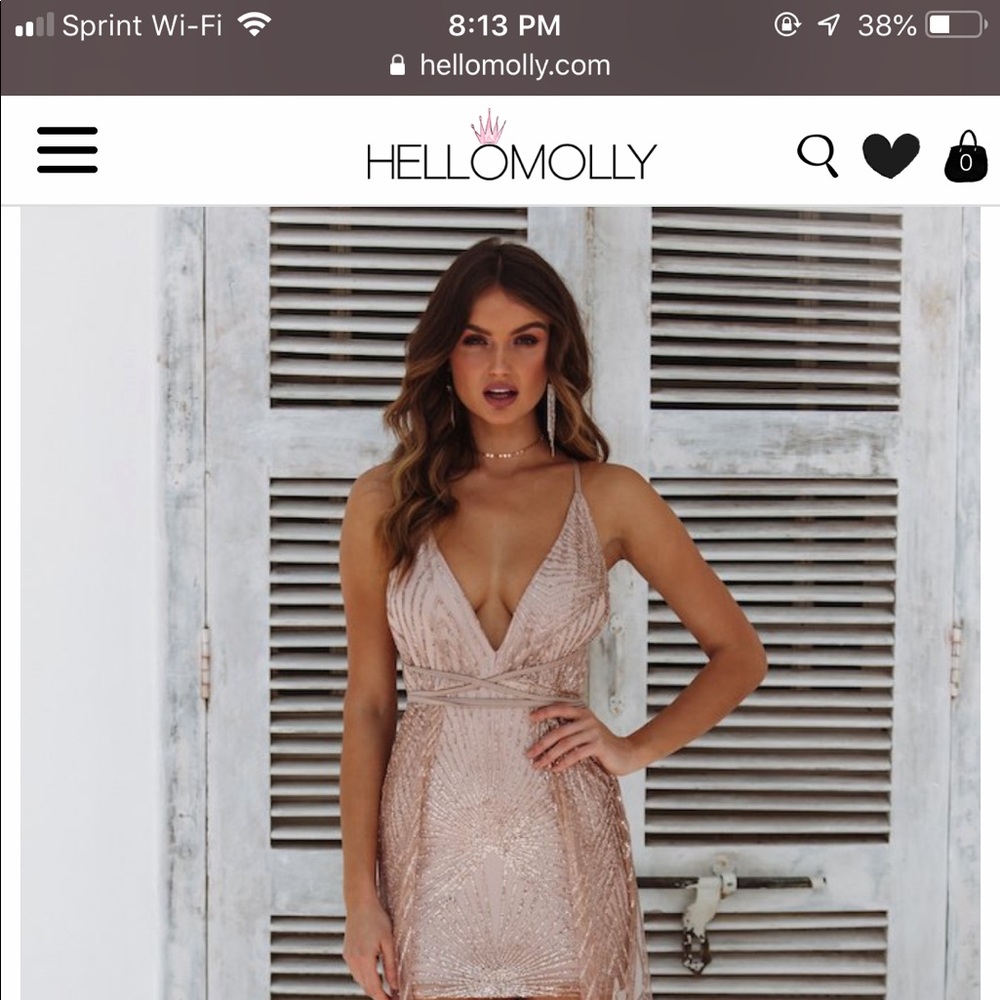 Hello Molly DEAR EMILIA CAUGHT WITH CASANOVA DRESS